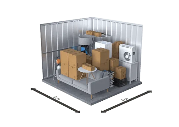 3m x 3m Storage Unit